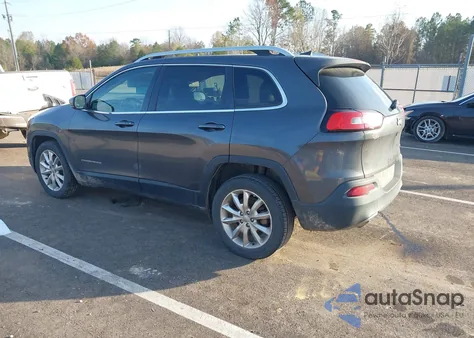 2016 Jeep Cherokee Limited from USA, damaged, VIN 1C4PJLDB4GW247621